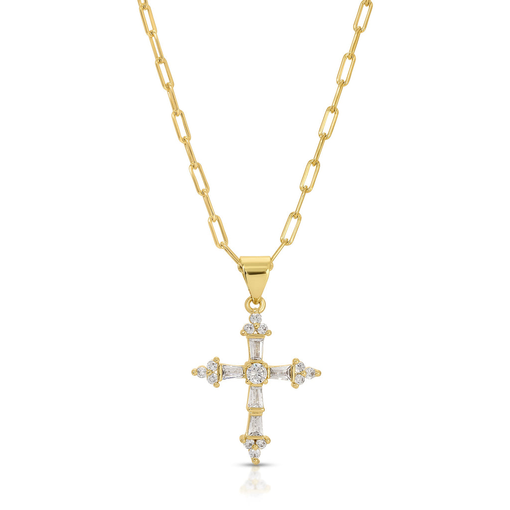 Princess Cross Necklace by Joy Dravecky