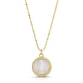 Petite Mother Mary Necklace by Joy Dravecky