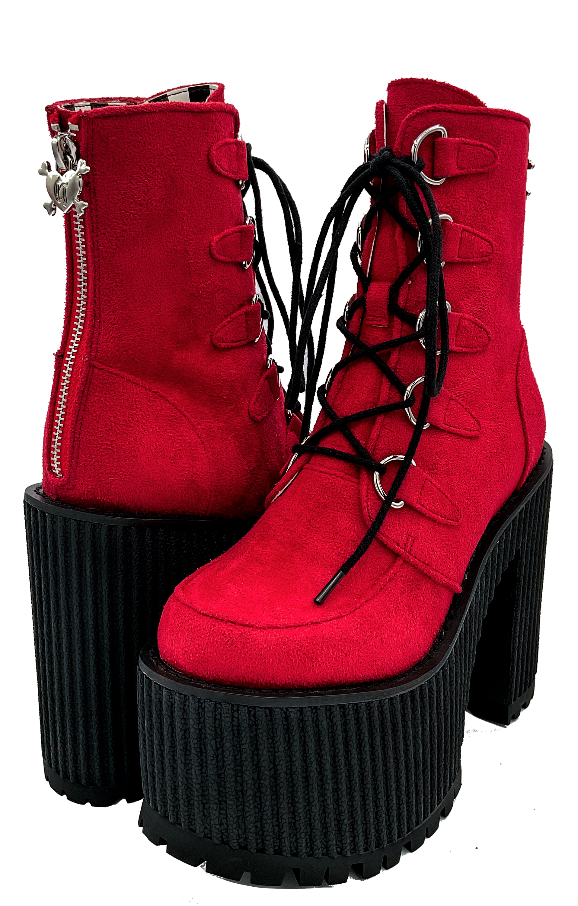 Supercreep Oxblood Platform by Charla Tedrick
