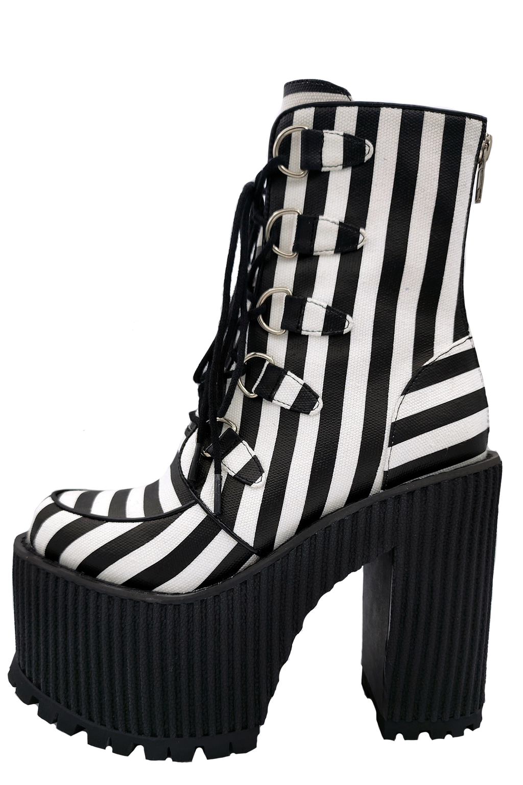 Supercreep Striped Platform by Charla Tedrick