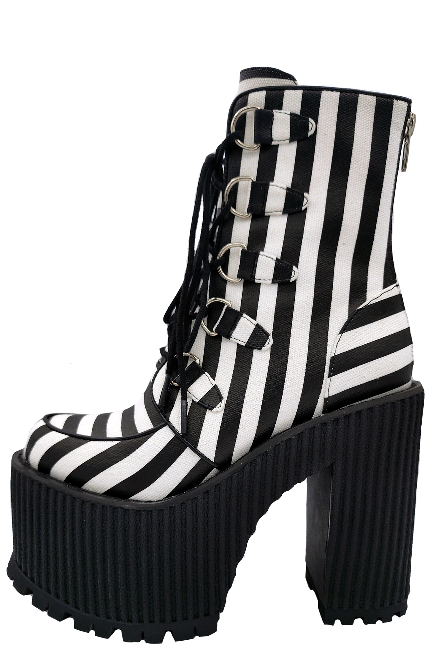 Supercreep Striped Platform by Charla Tedrick