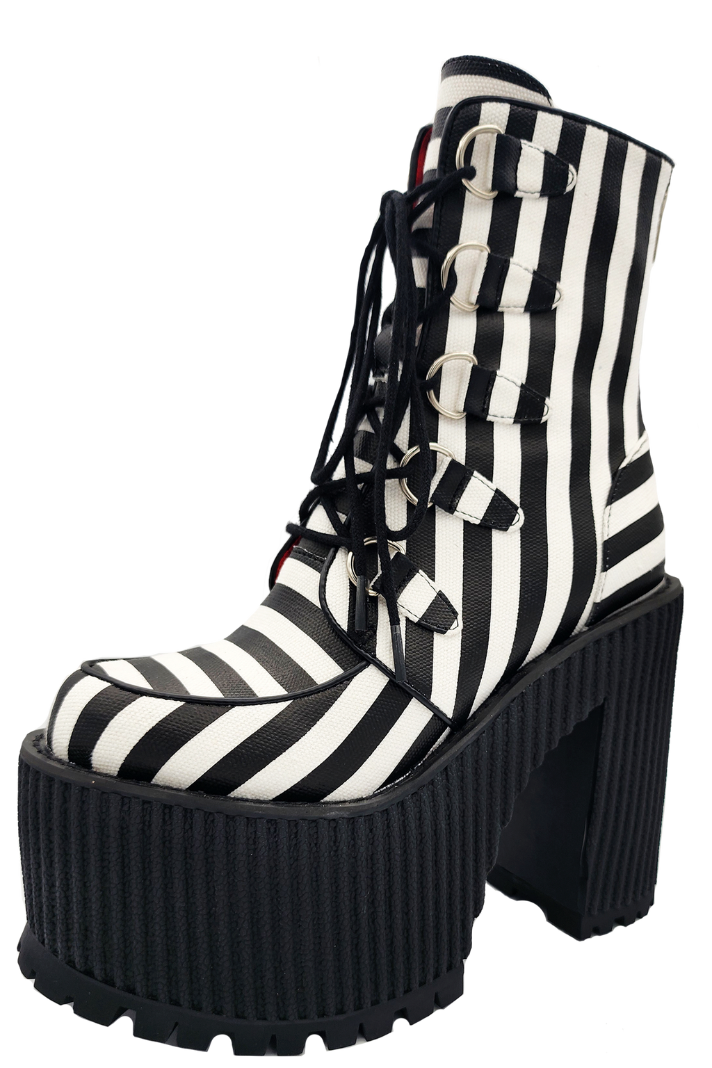 Supercreep Striped Platform by Charla Tedrick