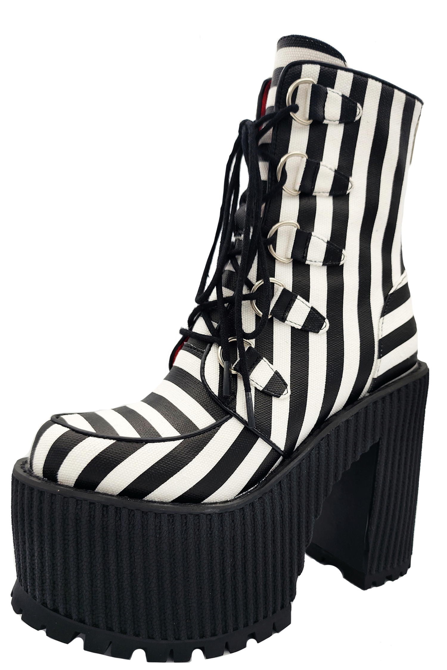 Supercreep Striped Platform by Charla Tedrick
