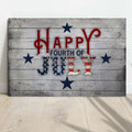 Happy Fourth Of July Sign by Tailored Canvases