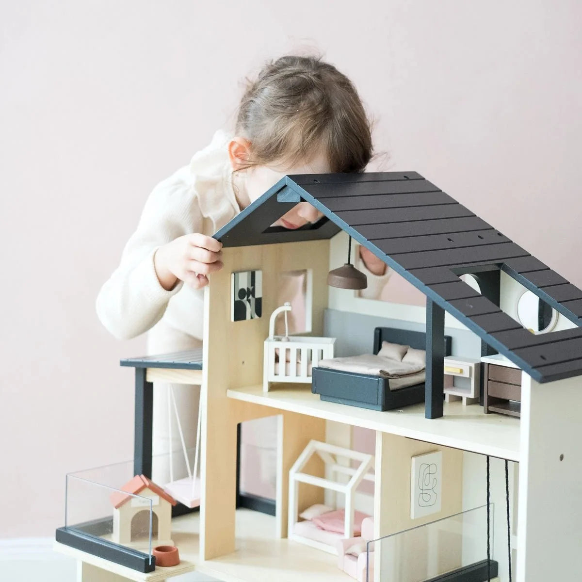 Tiny Land® Sweetwood Edge Dollhouse by Tiny Land INC