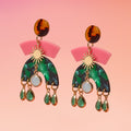Freya Resin Earrings by Tribeandtemple