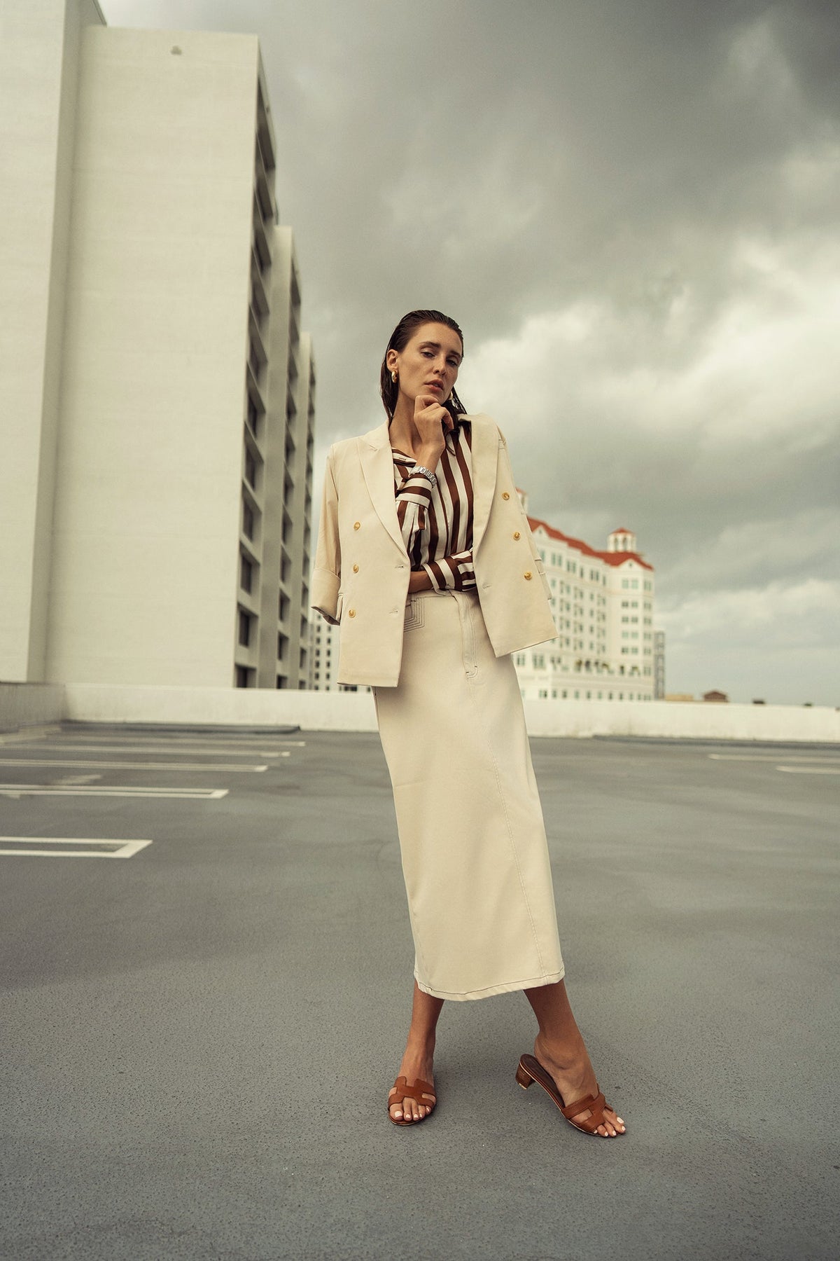 STRETCH SUMMER BLAZER by profile-nyc
