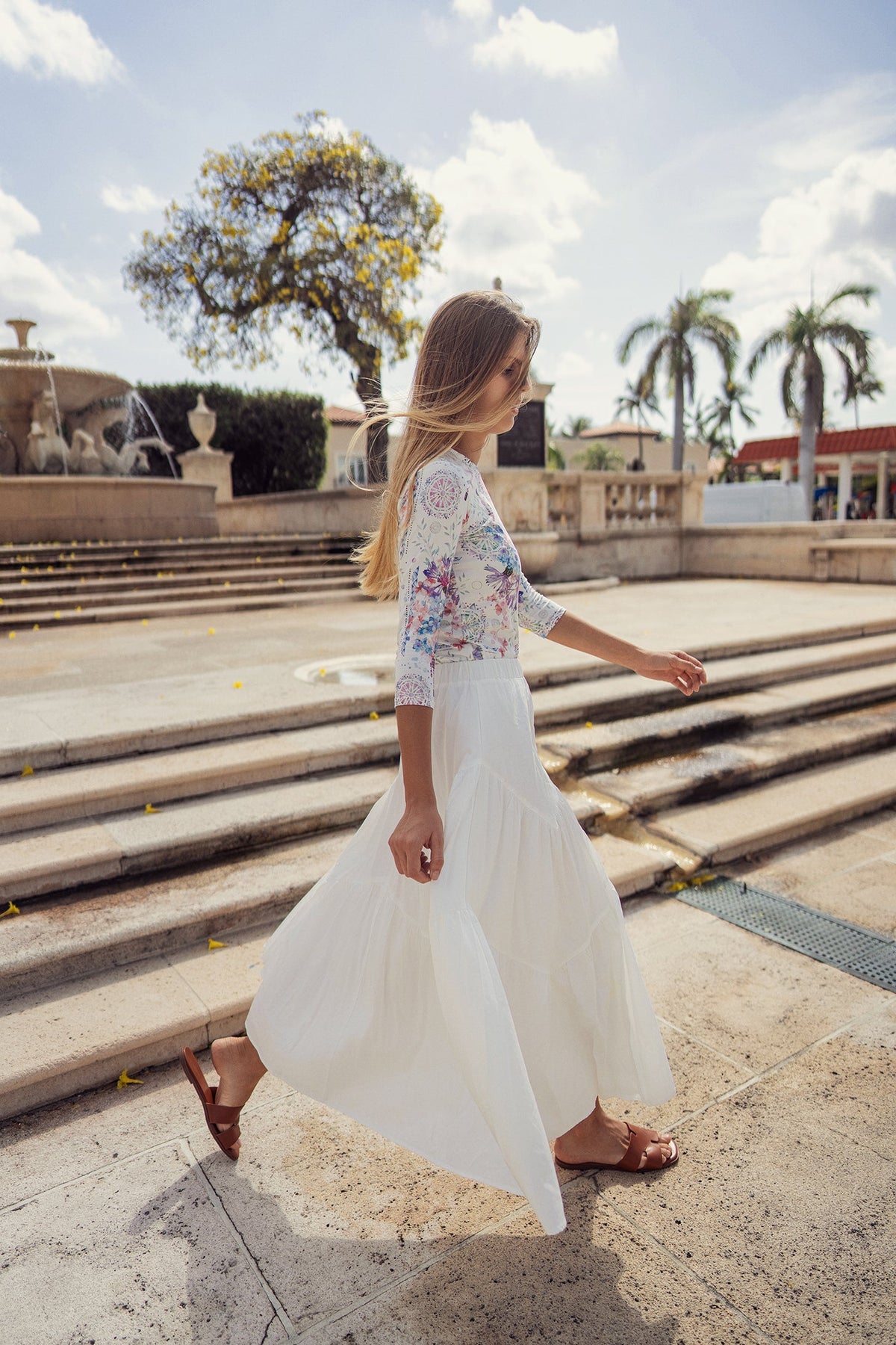 FLOWY SKIRT by profile-nyc