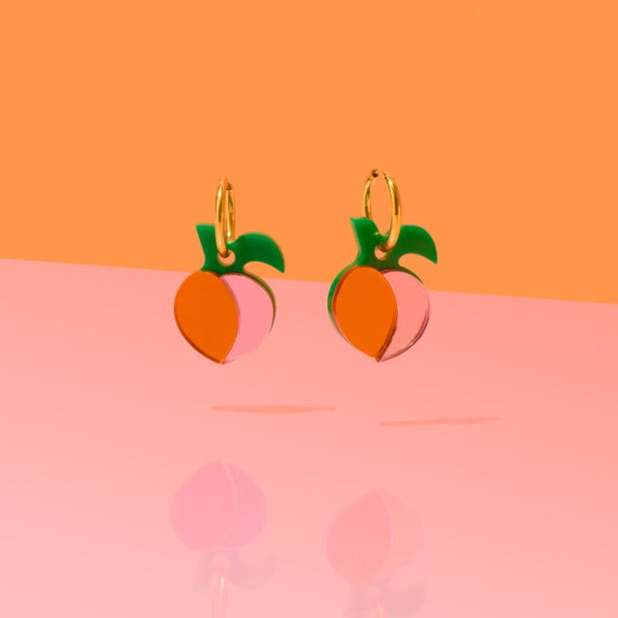 Georgia Peach Hoops by Tribeandtemple