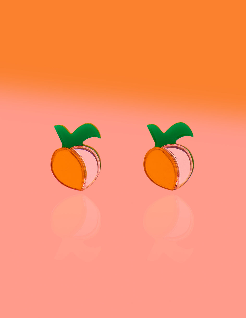 Georgia Peach Studs by Tribeandtemple