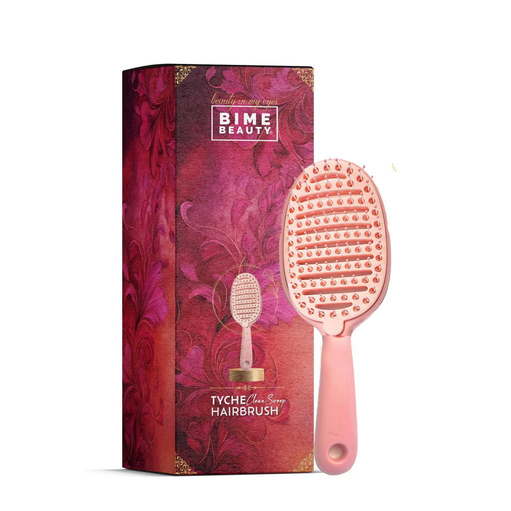 The Complete Eye & Hair Perfection Bundle: Tyche Brush & Electric Eyelash Curler by BimeBeauty