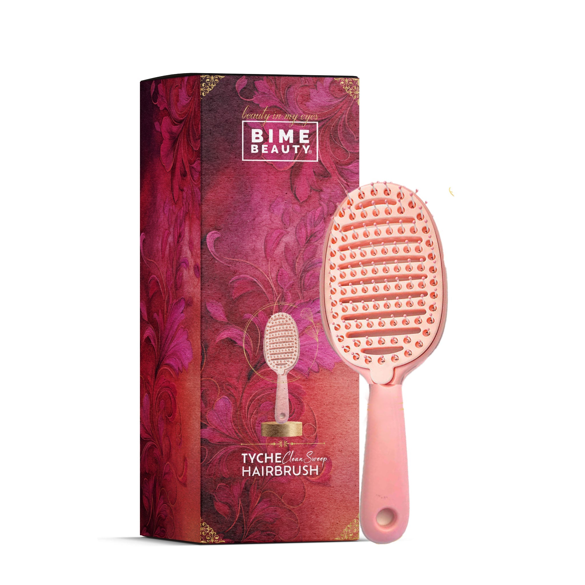 The Complete Eye & Hair Perfection Bundle: Tyche Brush & Electric Eyelash Curler by BimeBeauty