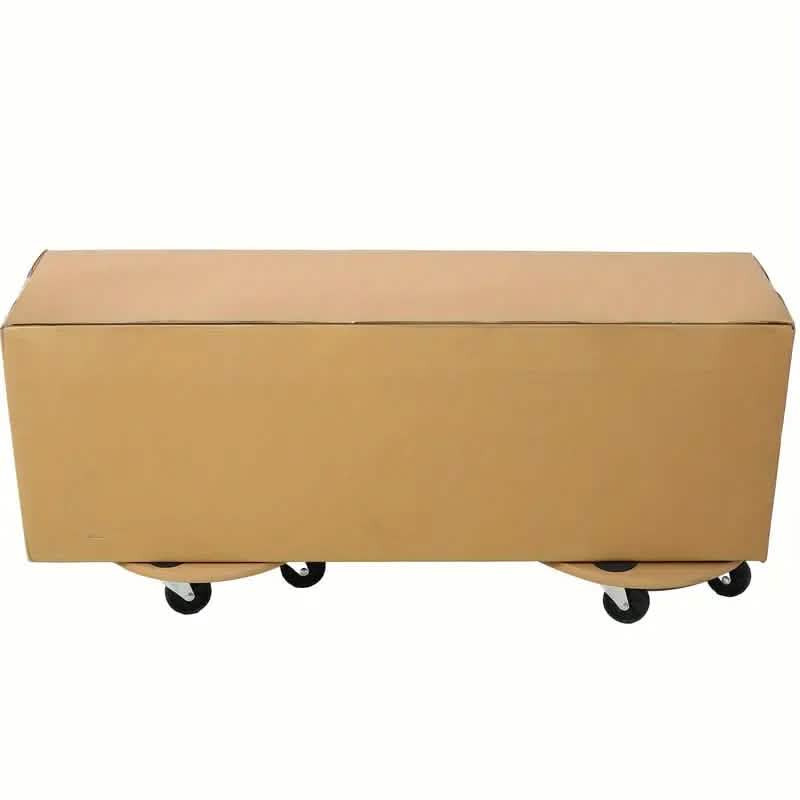 2-Piece: Furniture Moving Dolly Heavy Duty Wood Rolling Mover by DailySale