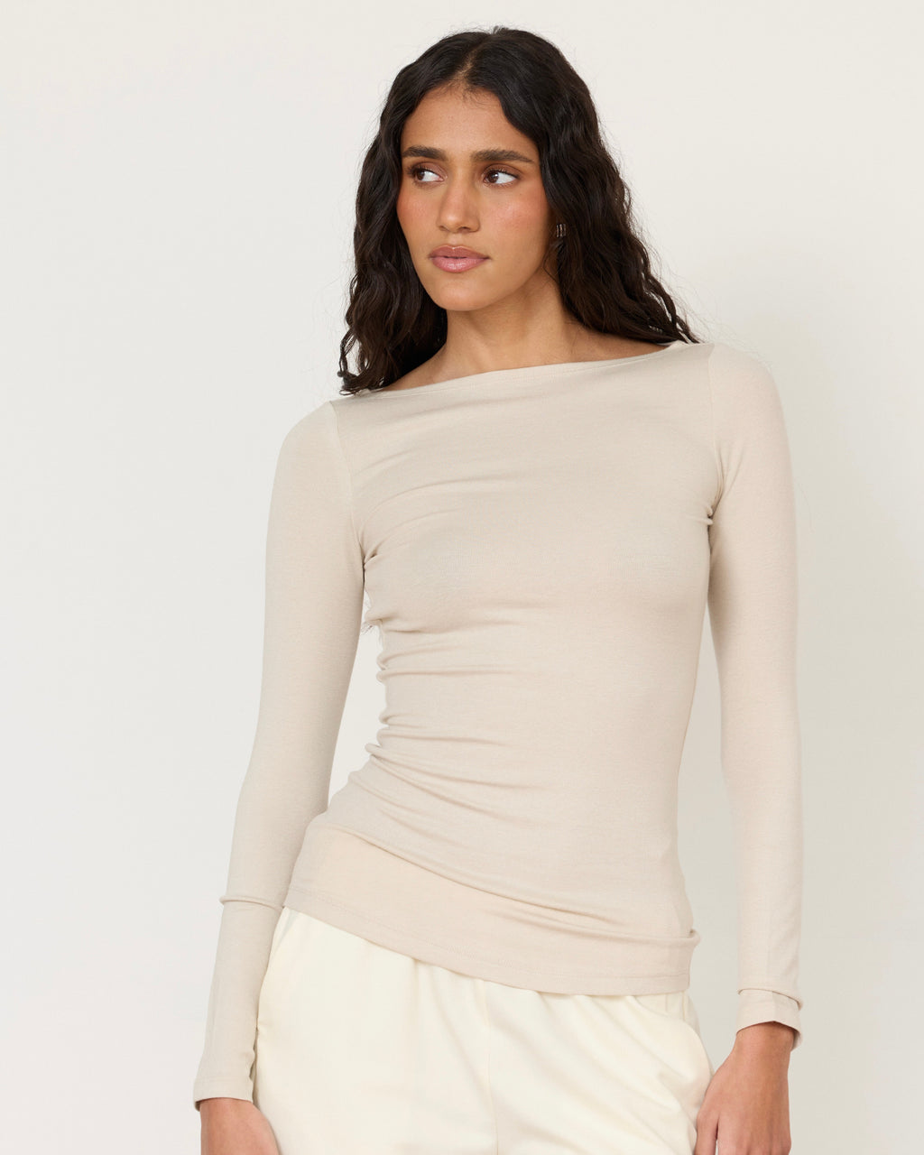 Lane Boatneck Top by Artless Forever
