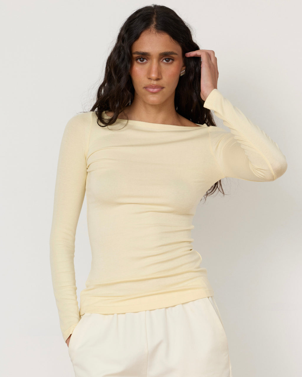 Lane Boatneck Top by Artless Forever