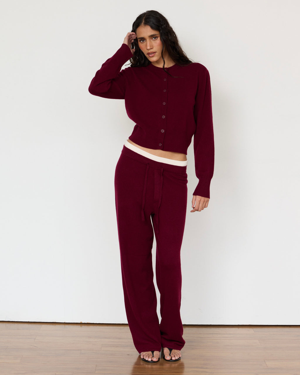 Tove Layered Cashmere Pant by Artless Forever