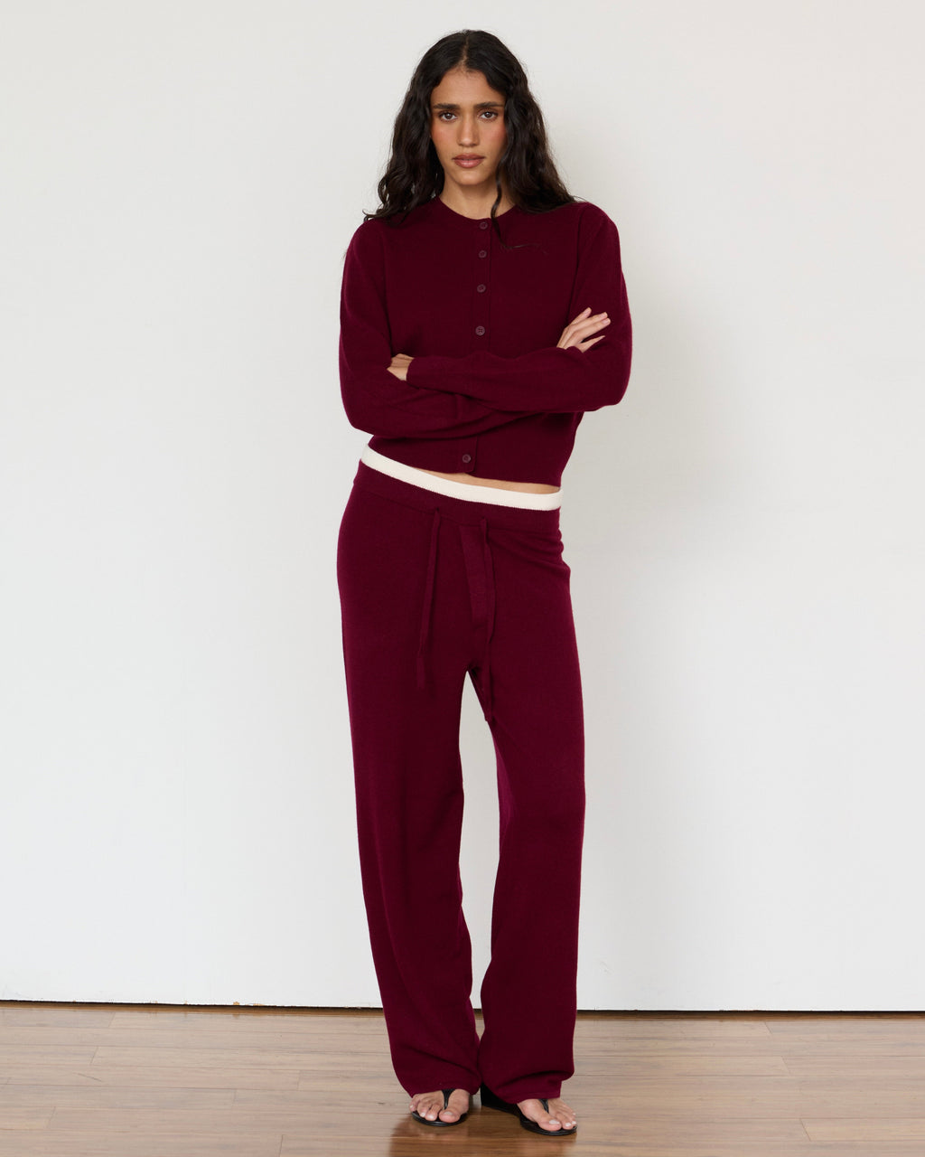 Tove Layered Cashmere Pant by Artless Forever