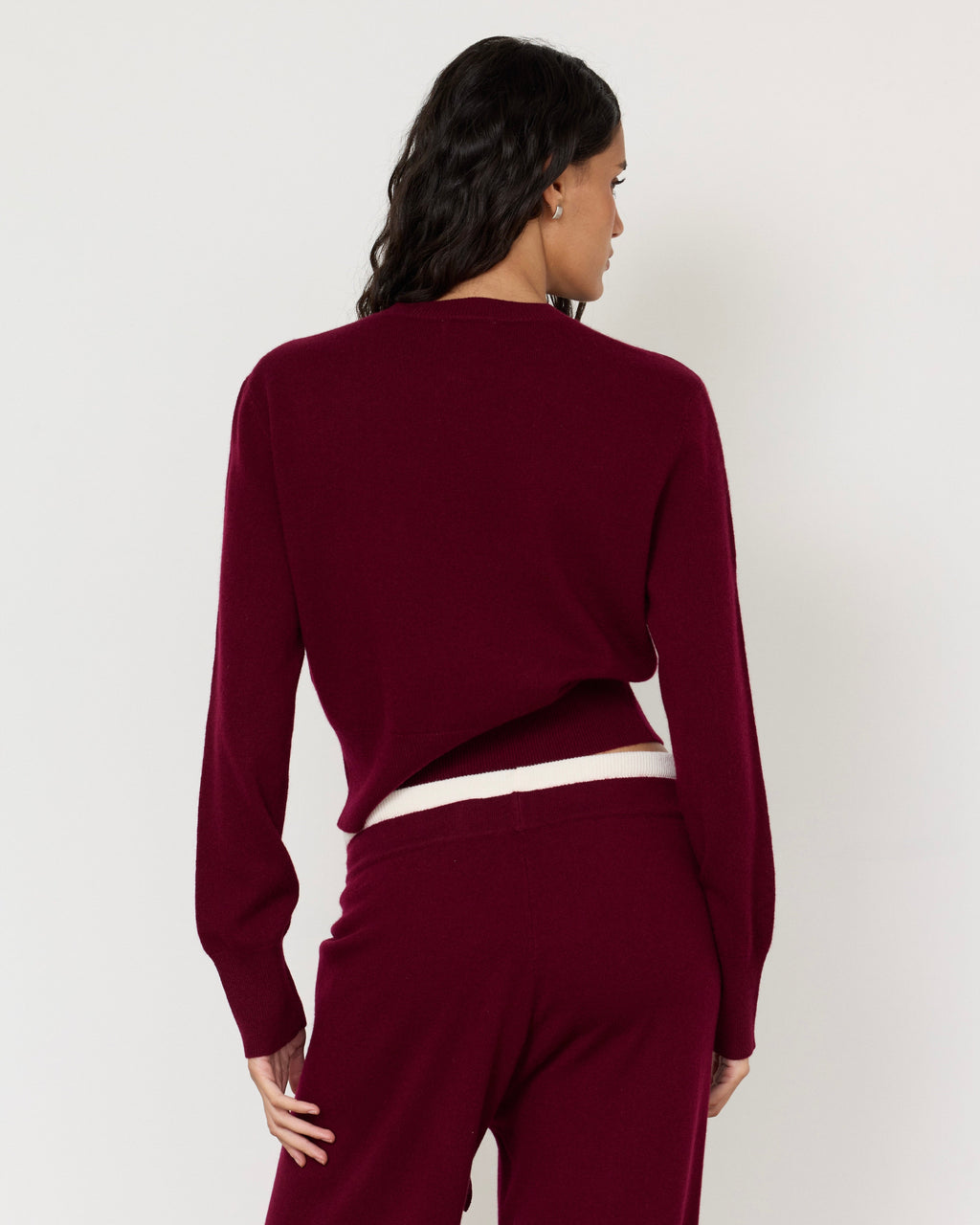 Tove Layered Cashmere Crewneck by Artless Forever