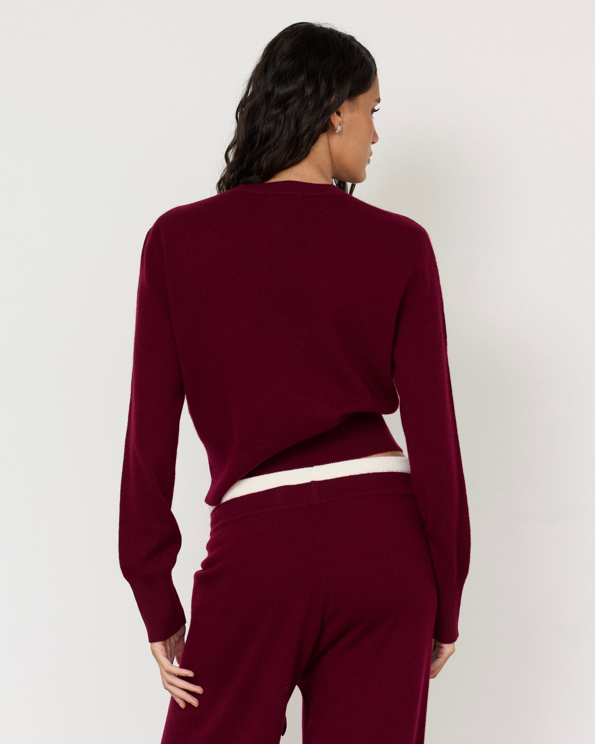 Tove Layered Cashmere Crewneck by Artless Forever