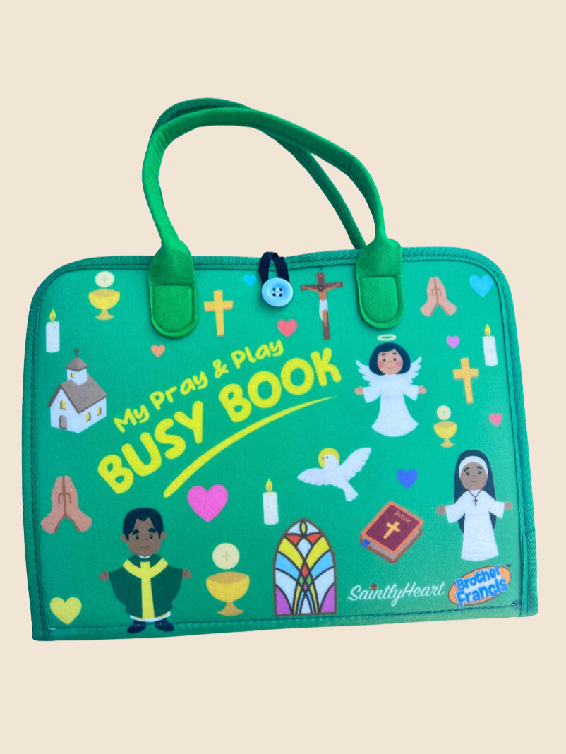 My Pray & Play Busy Book – Catholic Felt Busy Book - A Quiet Felt Book by Saintly Heart