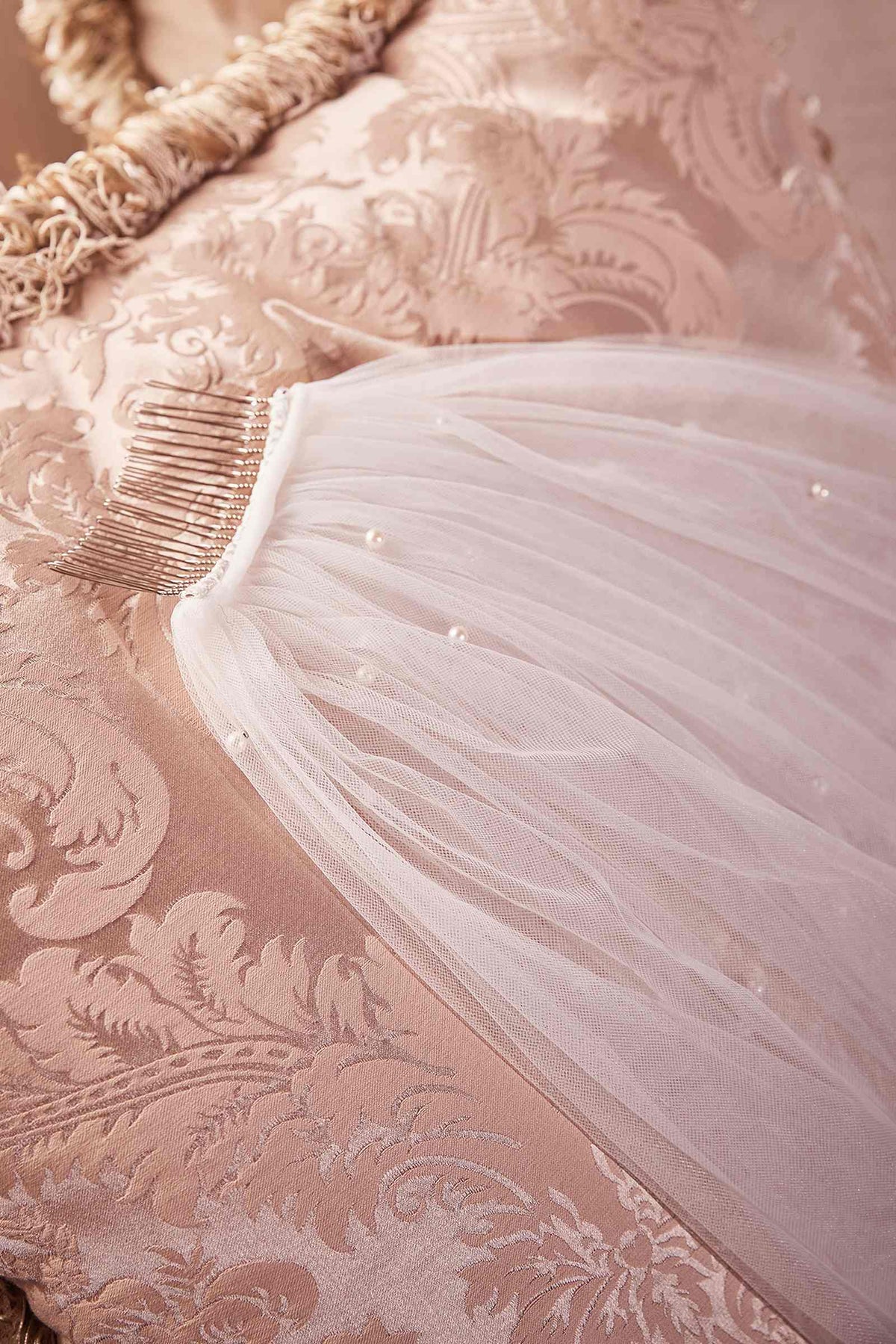 Pearl Drops Royal Veil by DiscountDressShop