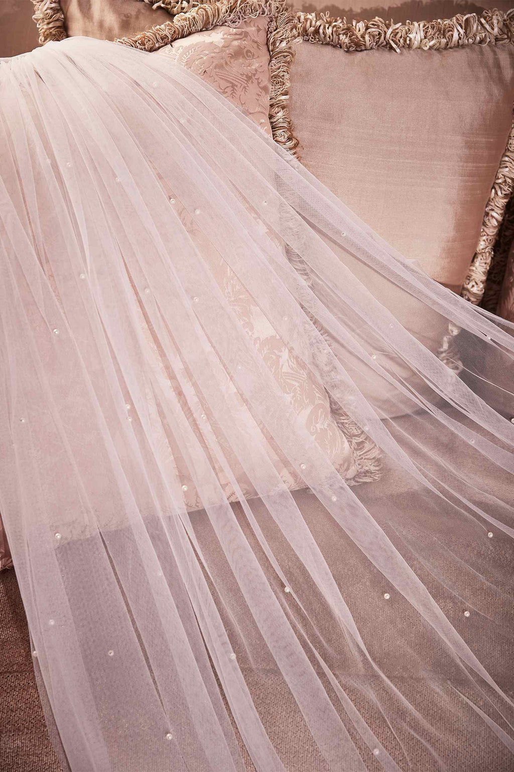 Pearl Drops Royal Veil by DiscountDressShop