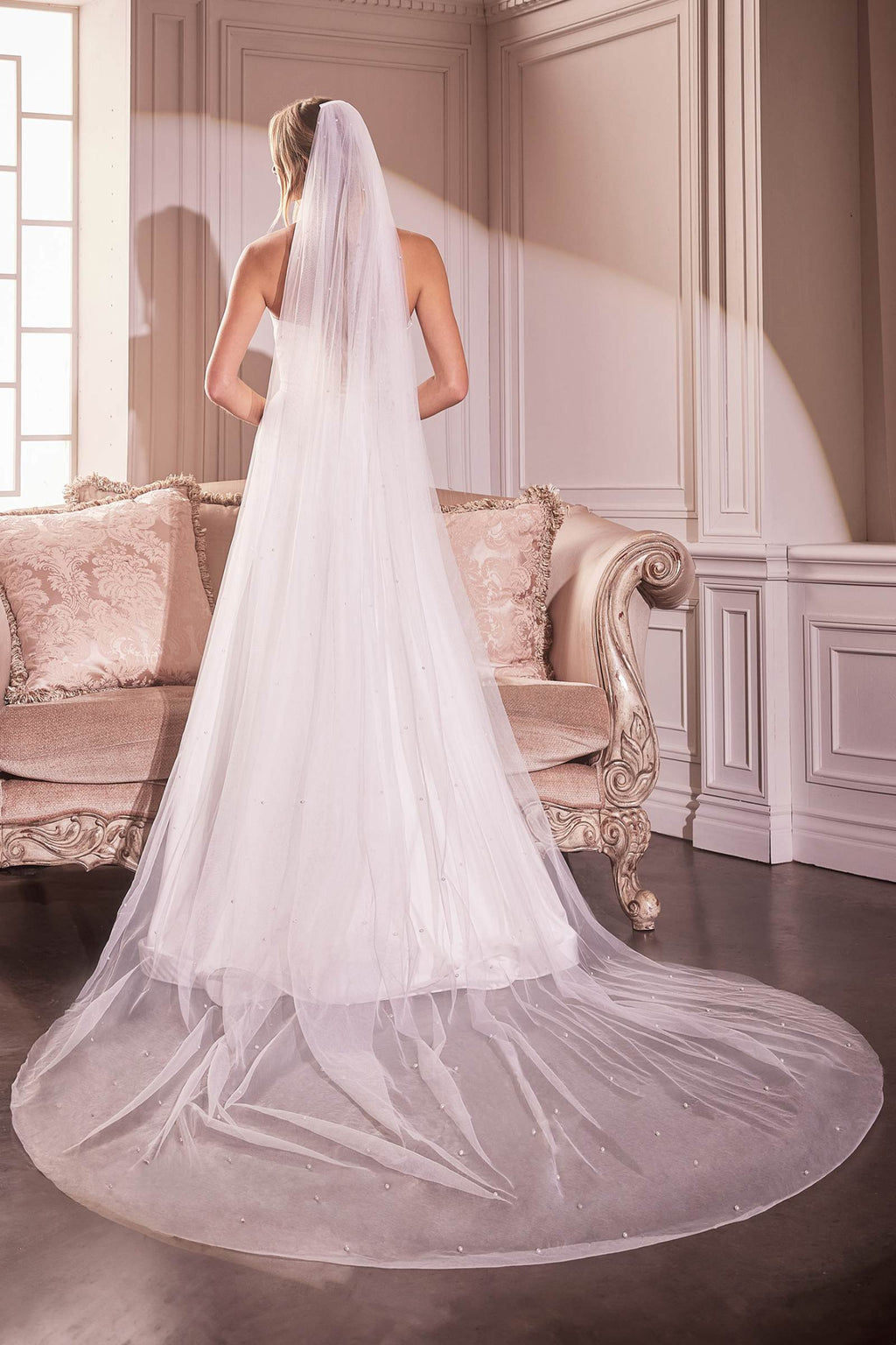 Pearl Drops Royal Veil by DiscountDressShop