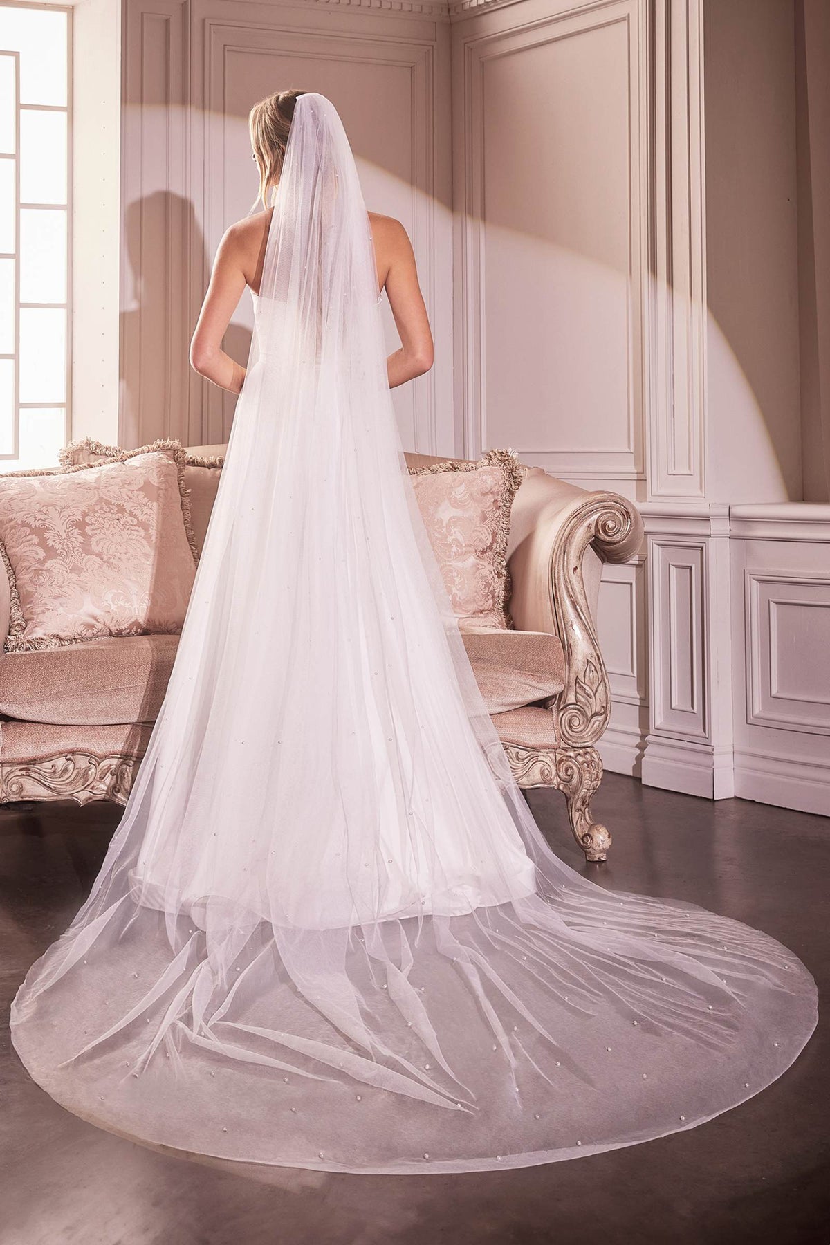 Pearl Drops Royal Veil by DiscountDressShop