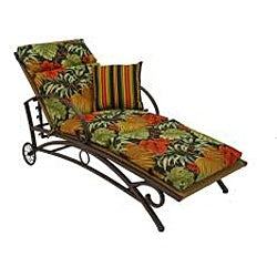 Resin Wicker / Steel Multi-Position Chaise Lounge Chair Recliner by HomePacific