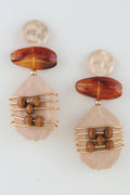 Abstract Historic Pillar Drop Earrings by It's a Girly Place