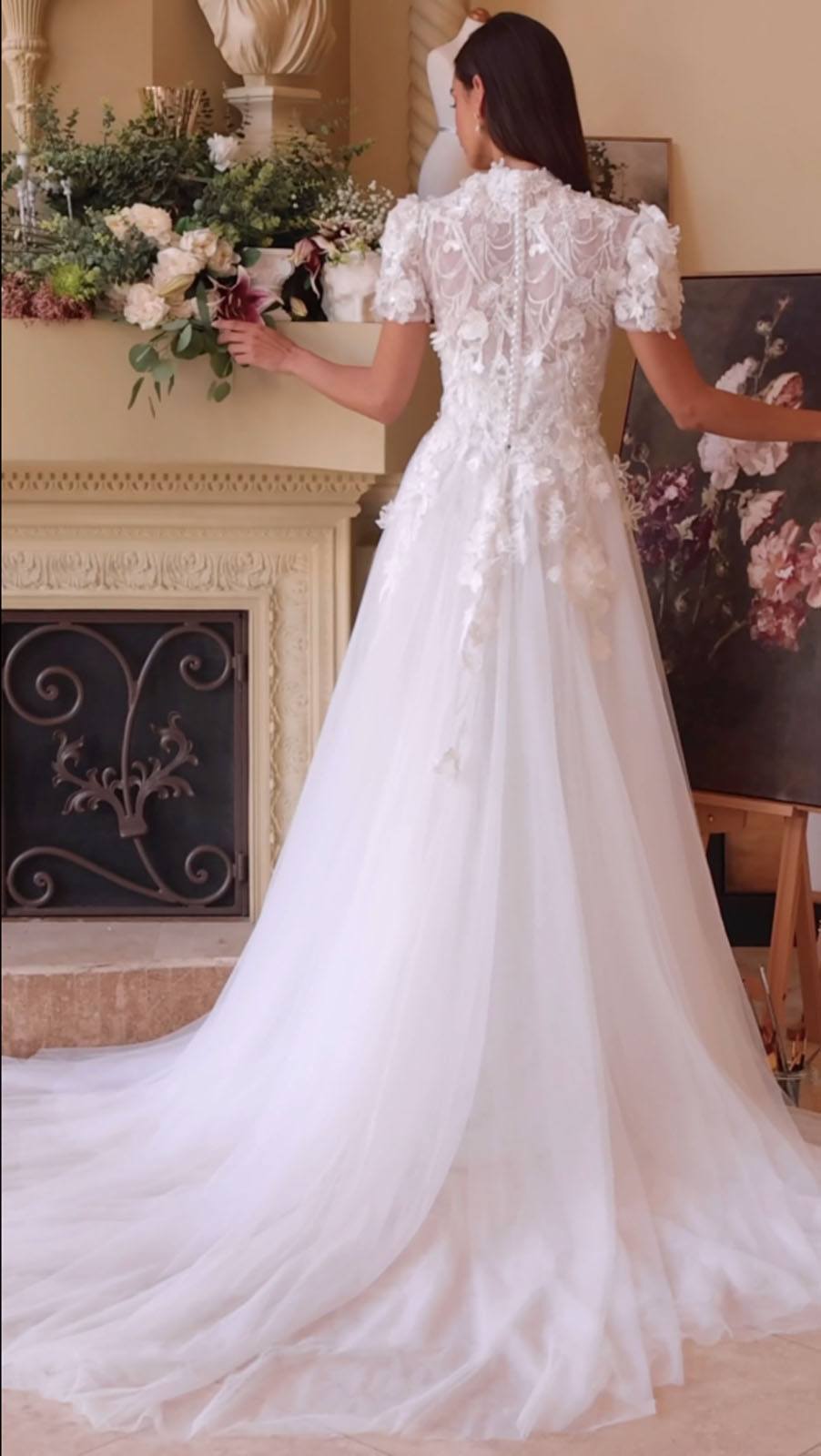 Andrea & Leo WL040 Wedding Dress Two Looks-in-One Design by DiscountDressShop