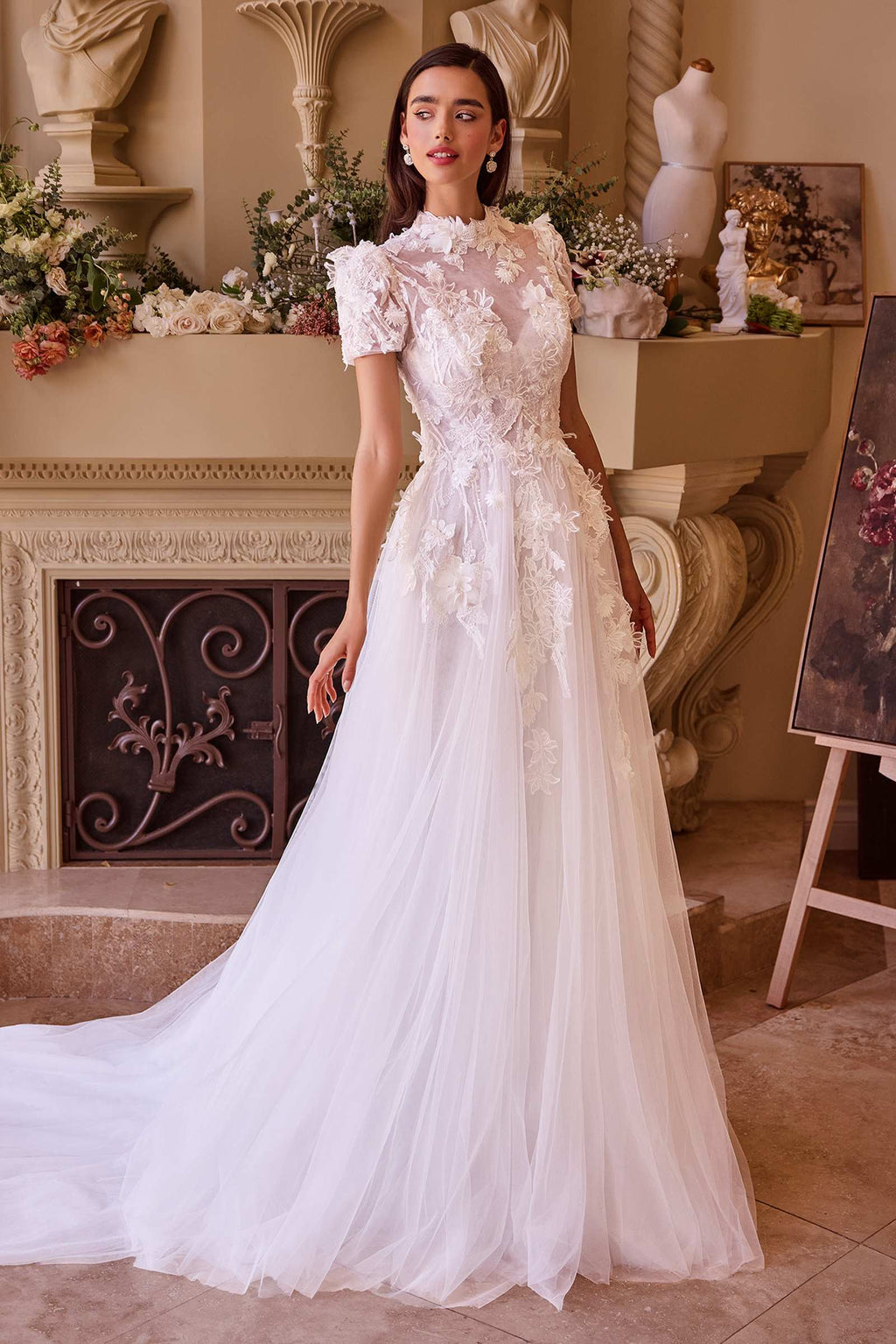 Andrea & Leo WL040 Wedding Dress Two Looks-in-One Design by DiscountDressShop