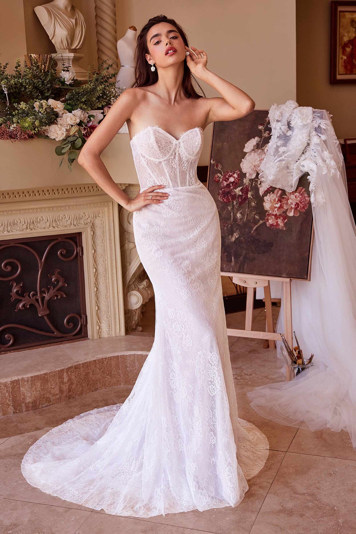 Andrea & Leo WL040 Wedding Dress Two Looks-in-One Design by DiscountDressShop