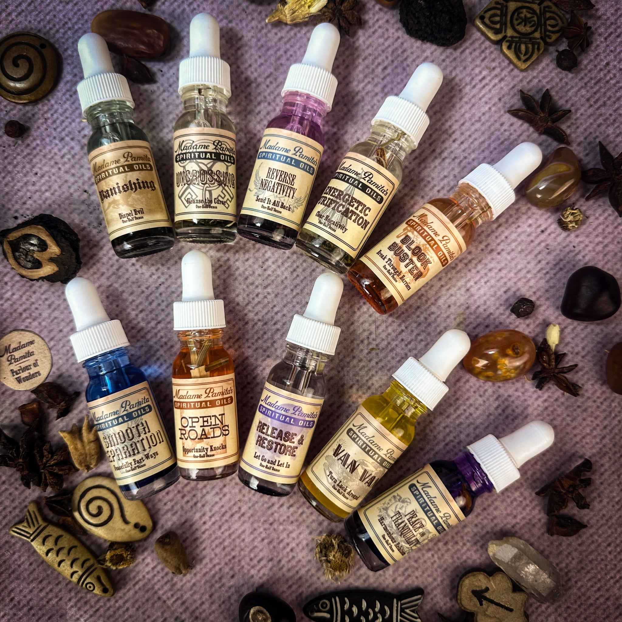 Spiritual Oil Variety Pack: Cleansing Magic