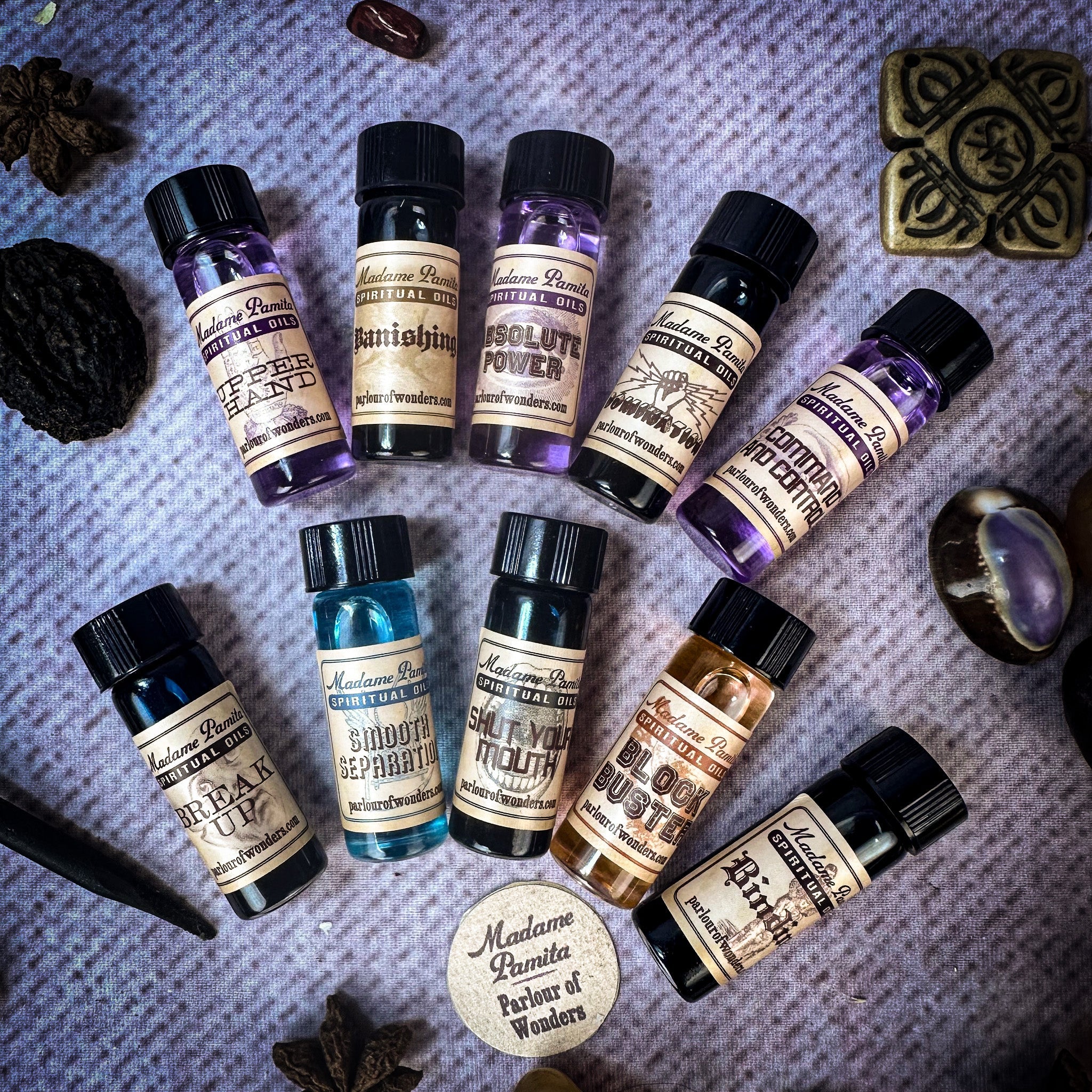 Spiritual Oil Variety Pack: Control Magic by Parlour of Wonders