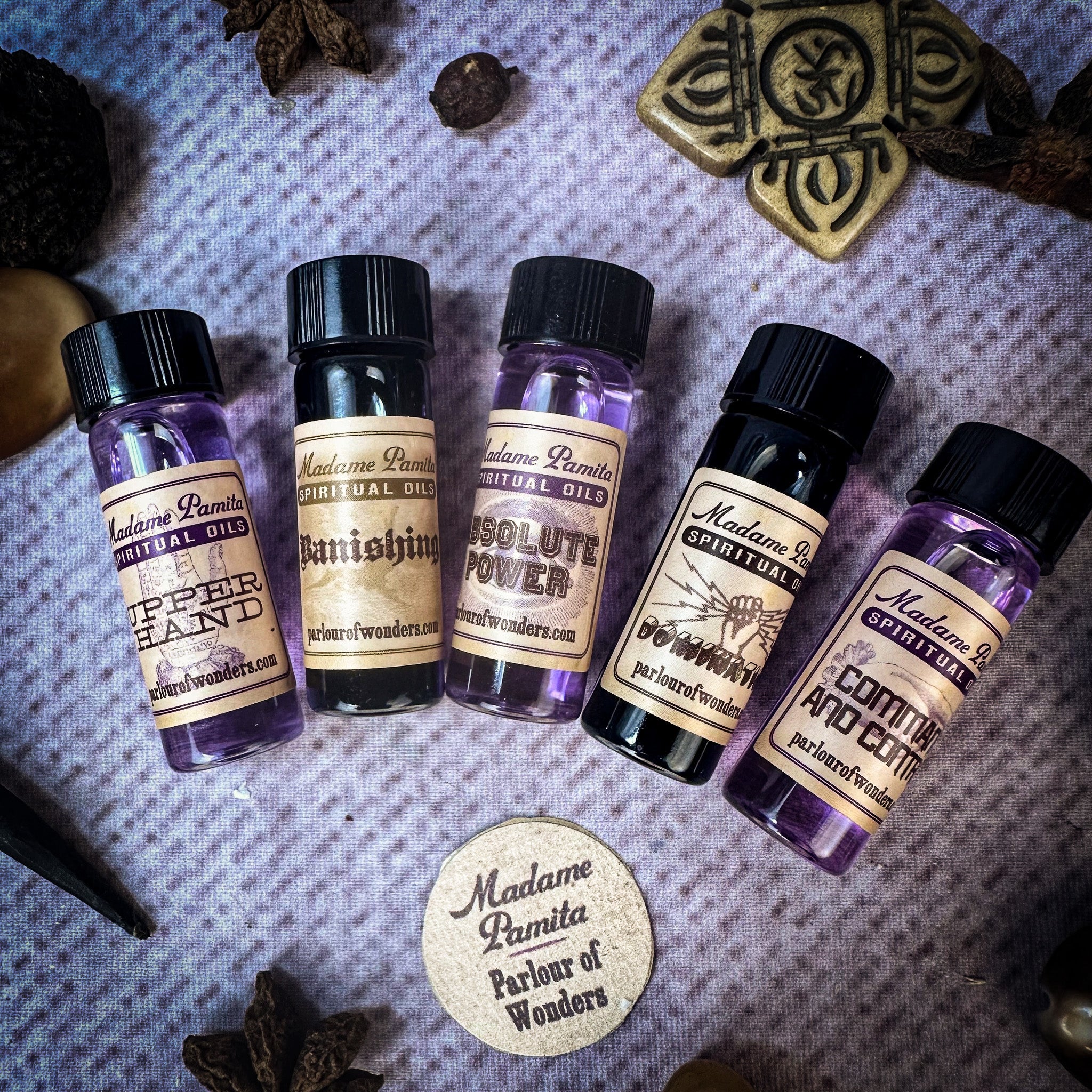 Spiritual Oil Variety Pack: Control Magic by Parlour of Wonders