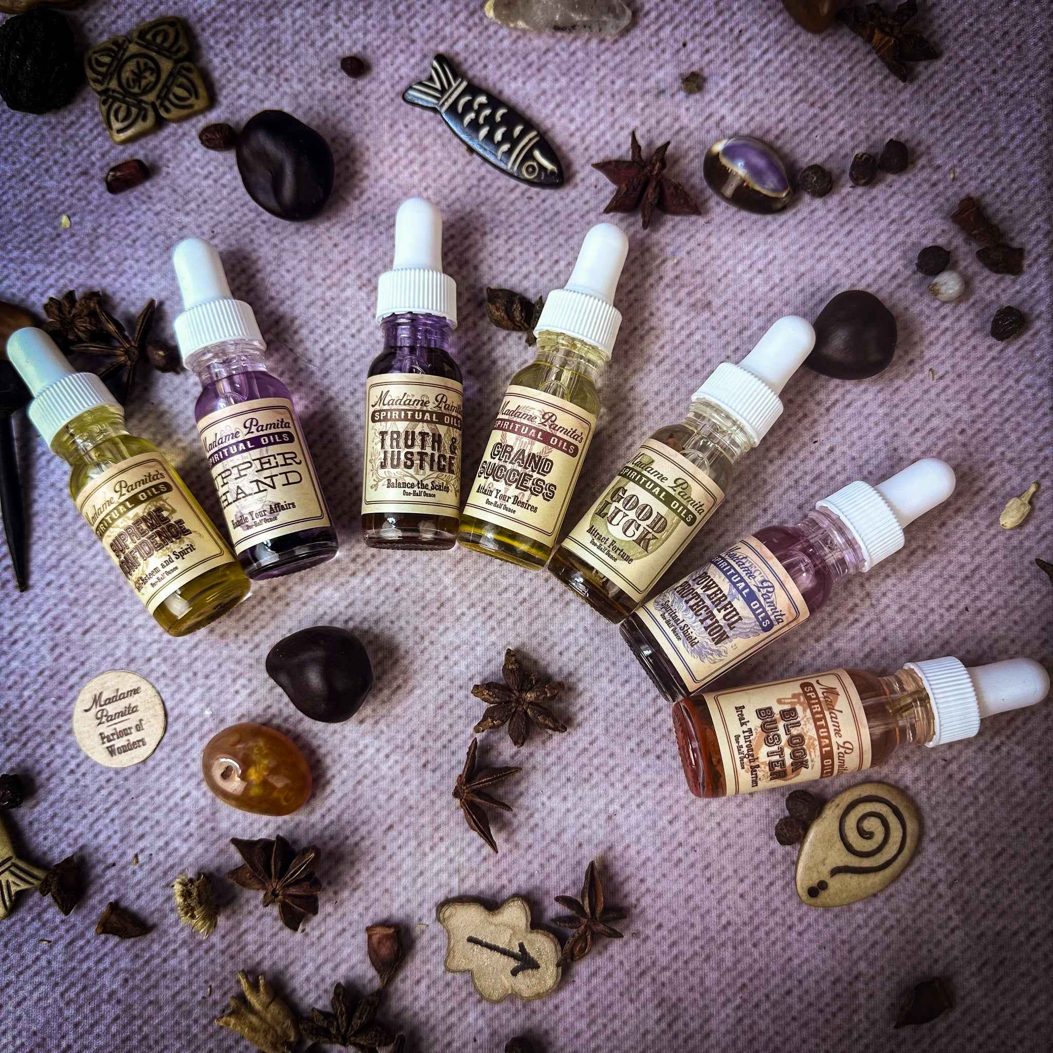 Spiritual Oil Variety Pack: Court Case Magic