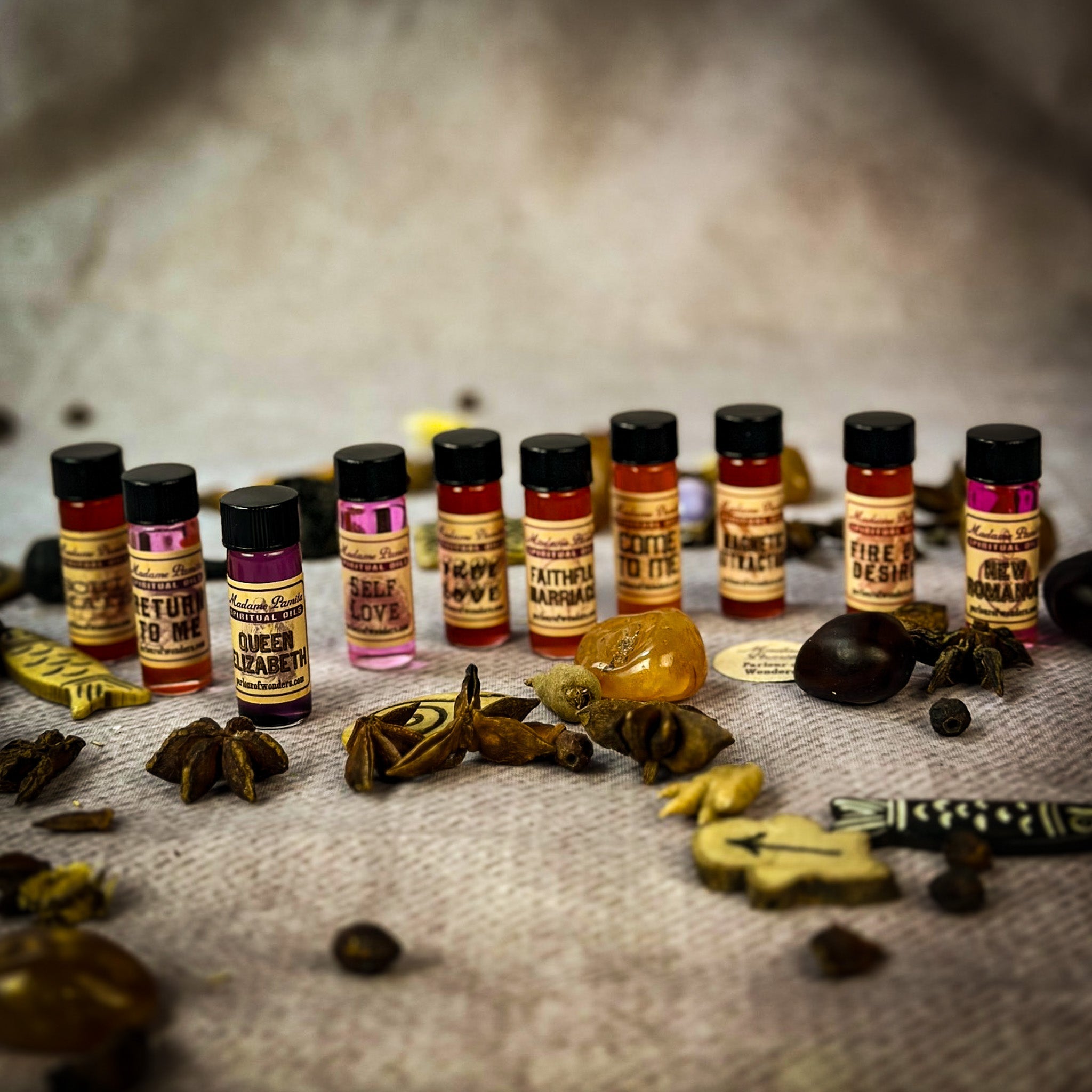 Spiritual Oil Variety Pack: Love Magic by Parlour of Wonders