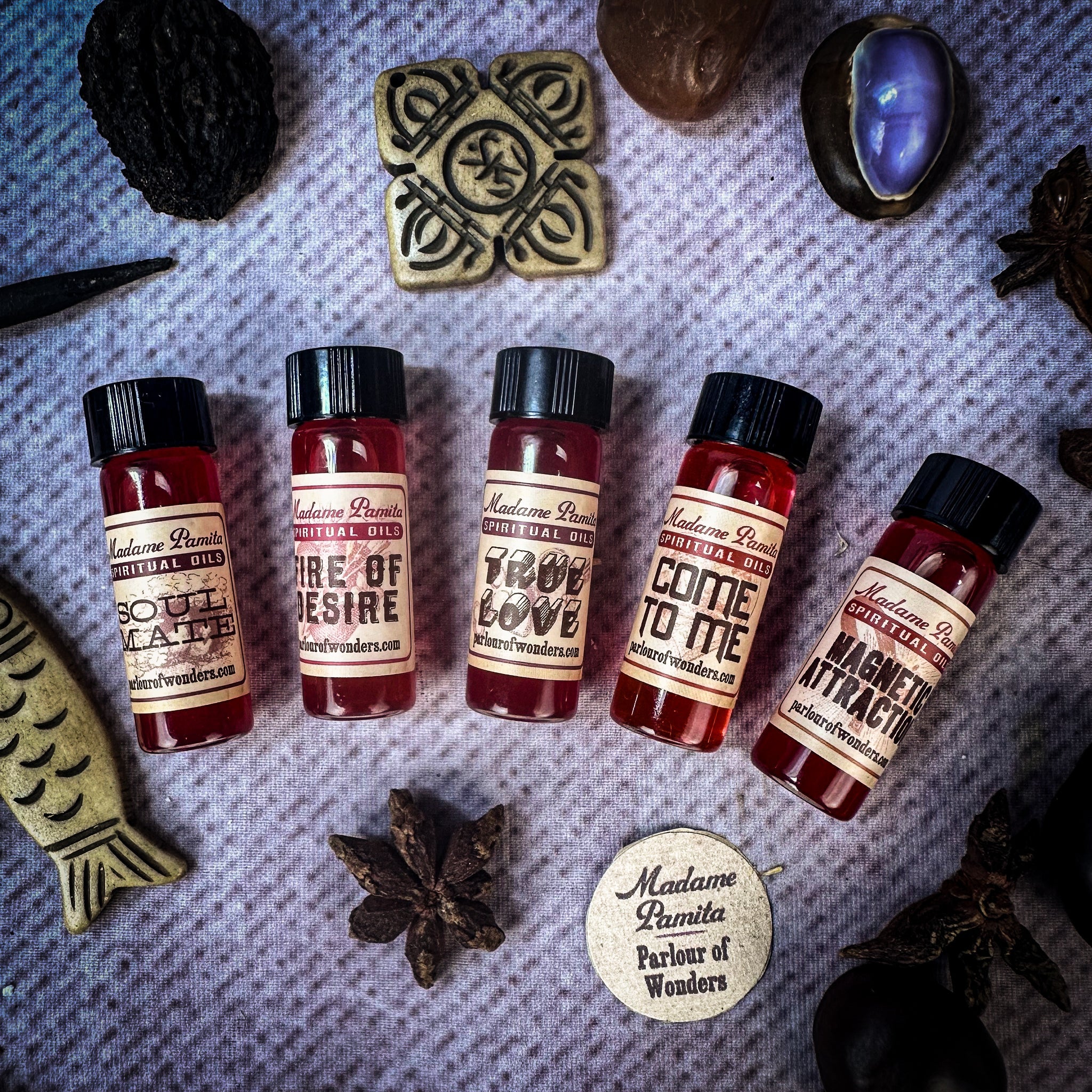 Spiritual Oil Variety Pack: Love Magic by Parlour of Wonders