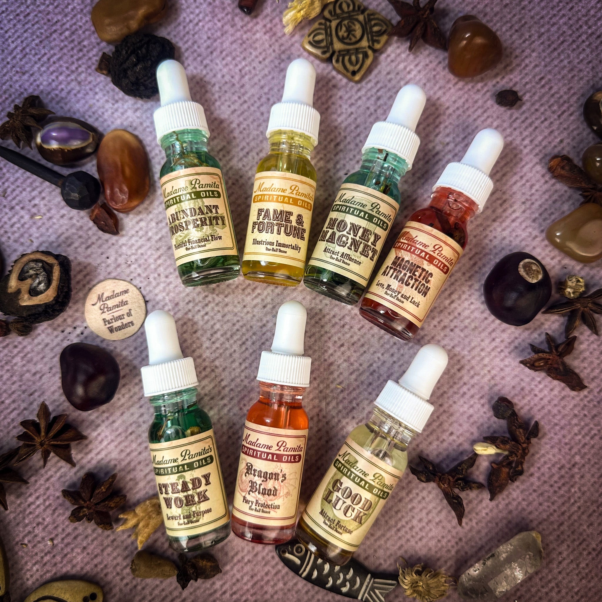 Spiritual Oil Variety Pack: Money Magic by Parlour of Wonders