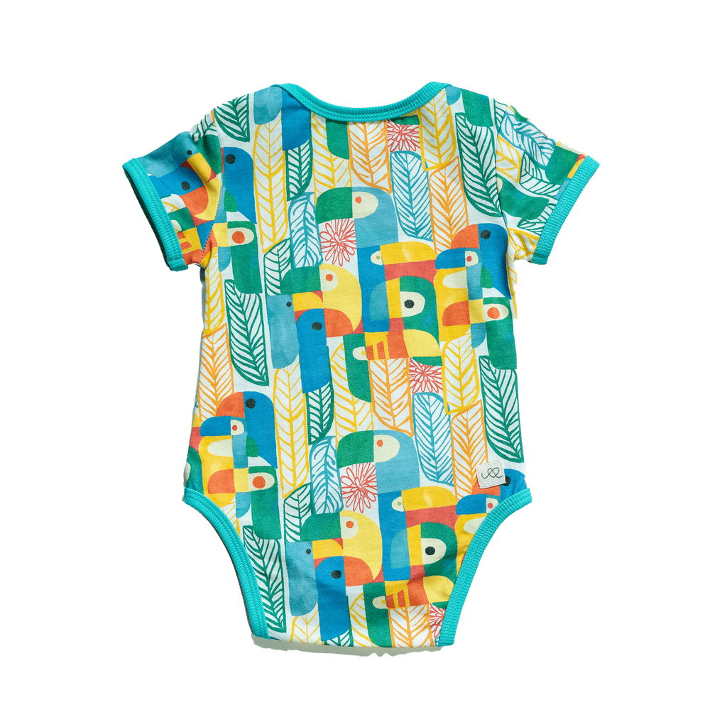 Wren baby body | Parrots by anise & ava
