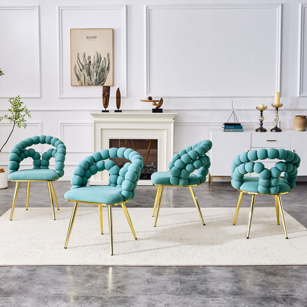 Puffy Bubble, Ball Chain Chairs For Dining Room by Unique Piece Furniture
