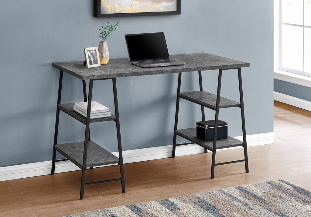 Computer Desk For Home Office, Laptop, Storage Shelves, Contemporary & Modern by Unique Piece Furniture