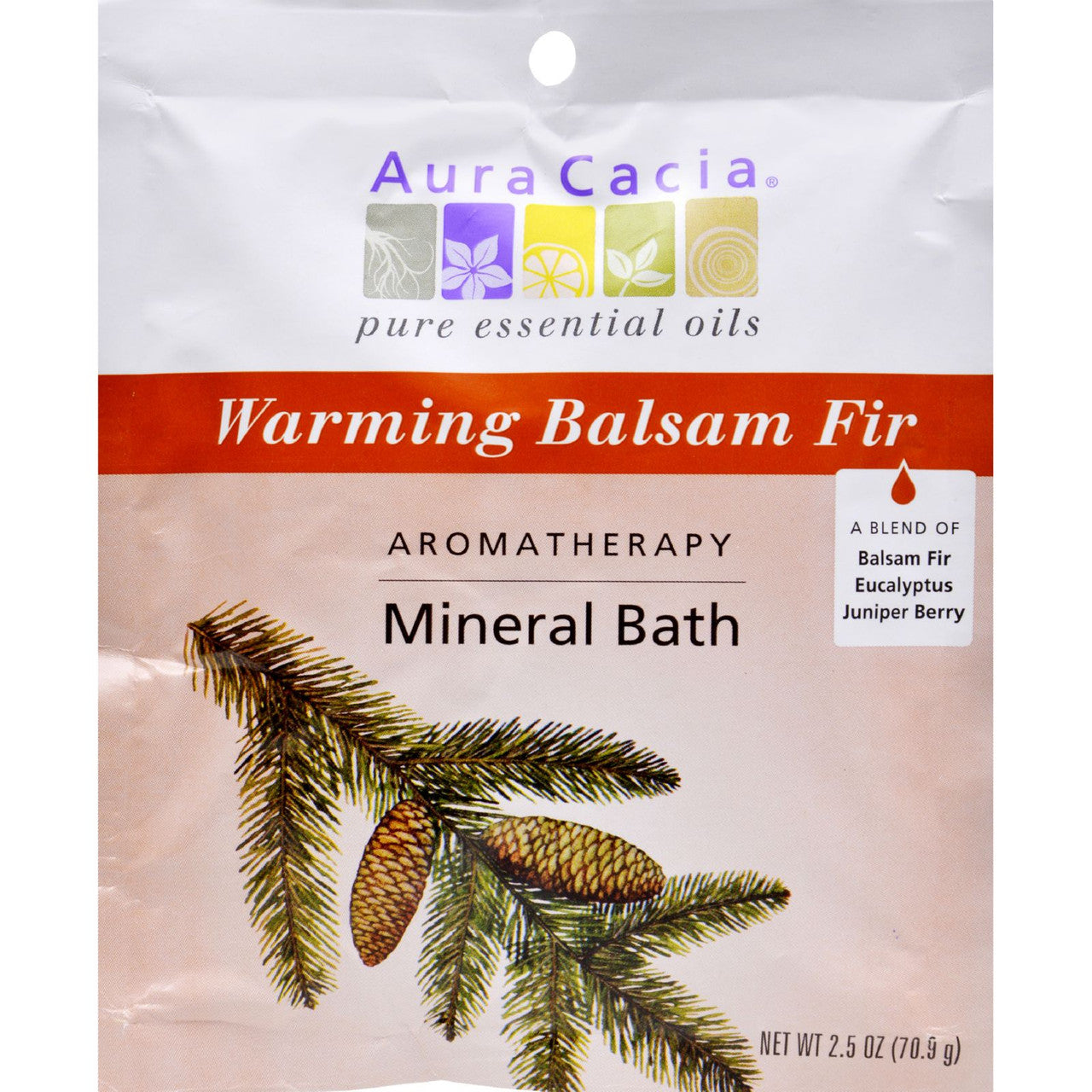 Aura Cacia Soothing Heat Mineral Bath (6x2.5 Oz) by Aura Cacia