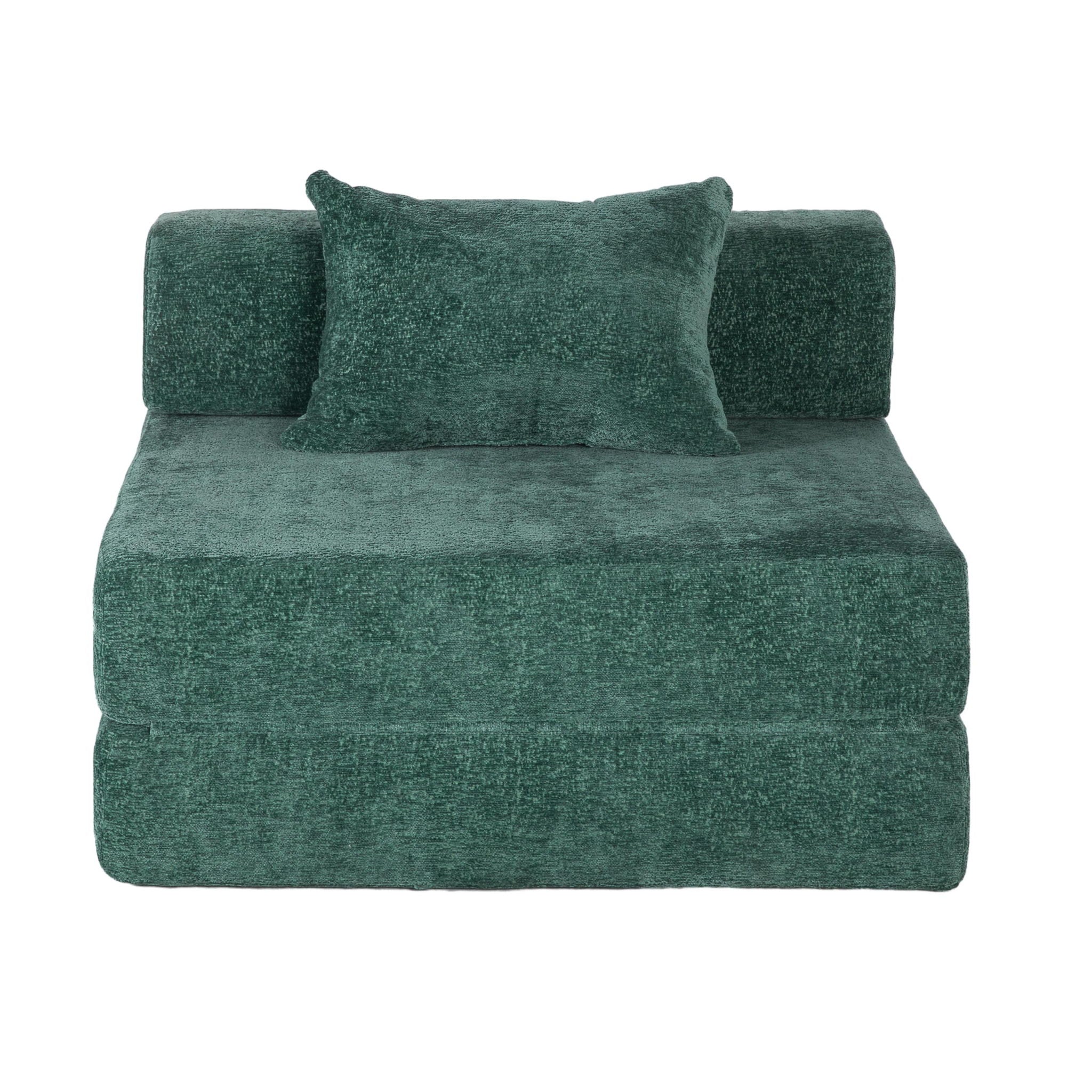 Convertible Floor Sofa Bed With Fixed Shape Frame For Living Room by Unique Piece Furniture