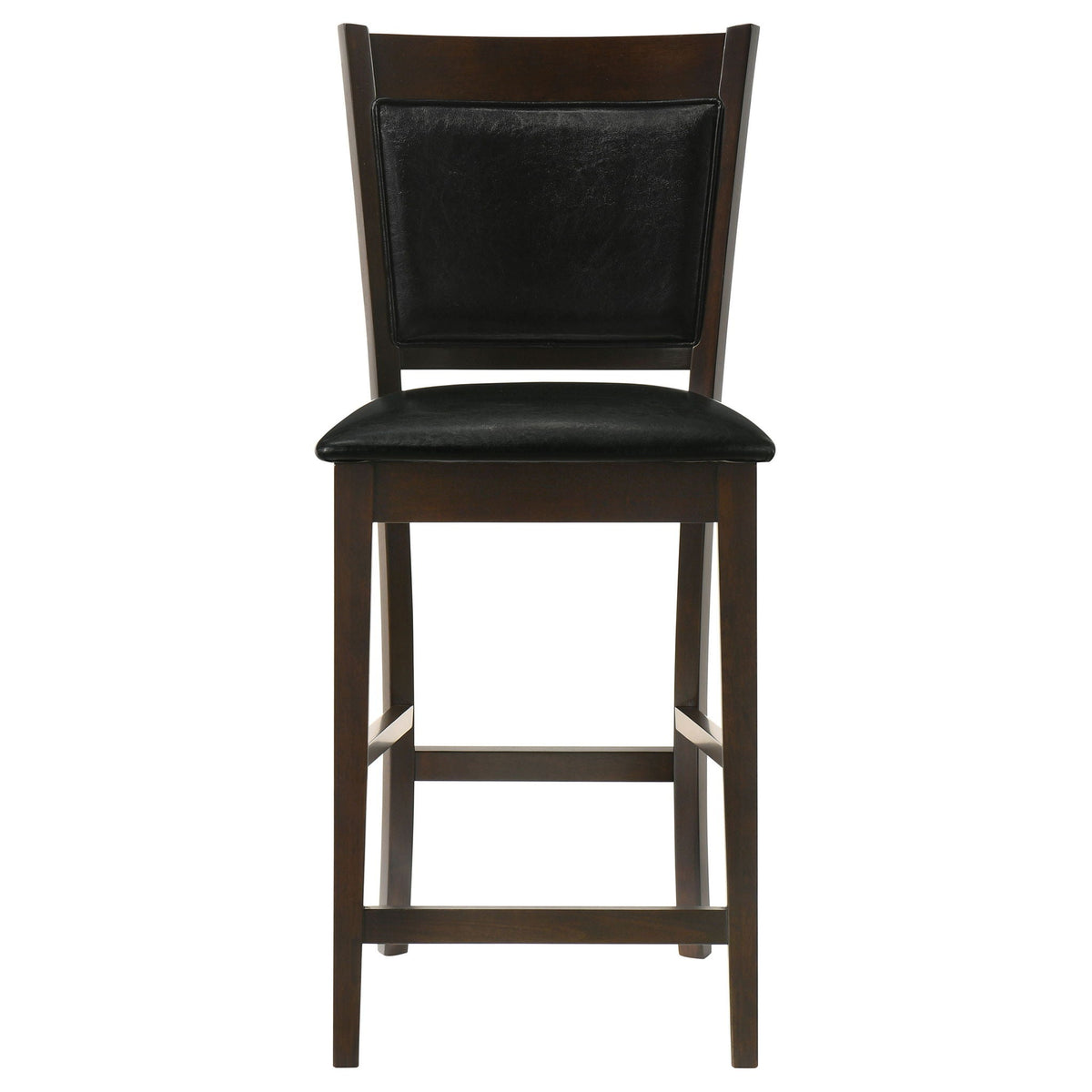 Jaden Upholstered Counter Chair Espresso (Set of 2) by Unique Piece Furniture