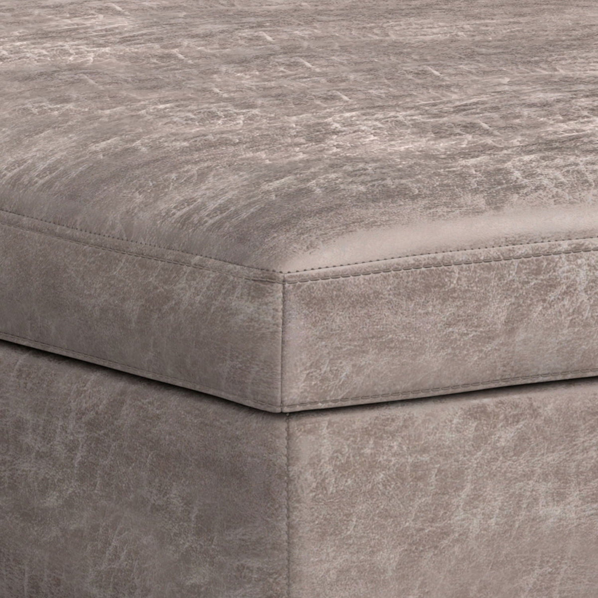 Owen - Multifunctional Square Coffee Table Storage Ottoman by Unique Piece Furniture