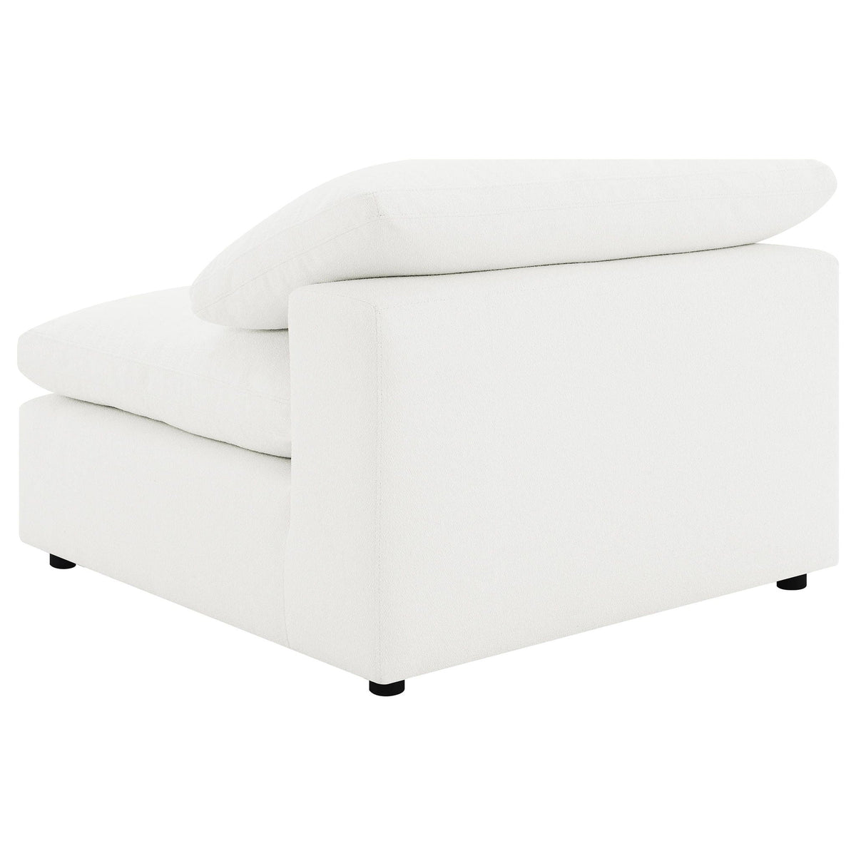 Raleigh 5-piece Boucle Upholstered Modular Sectional Ivory by Unique Piece Furniture