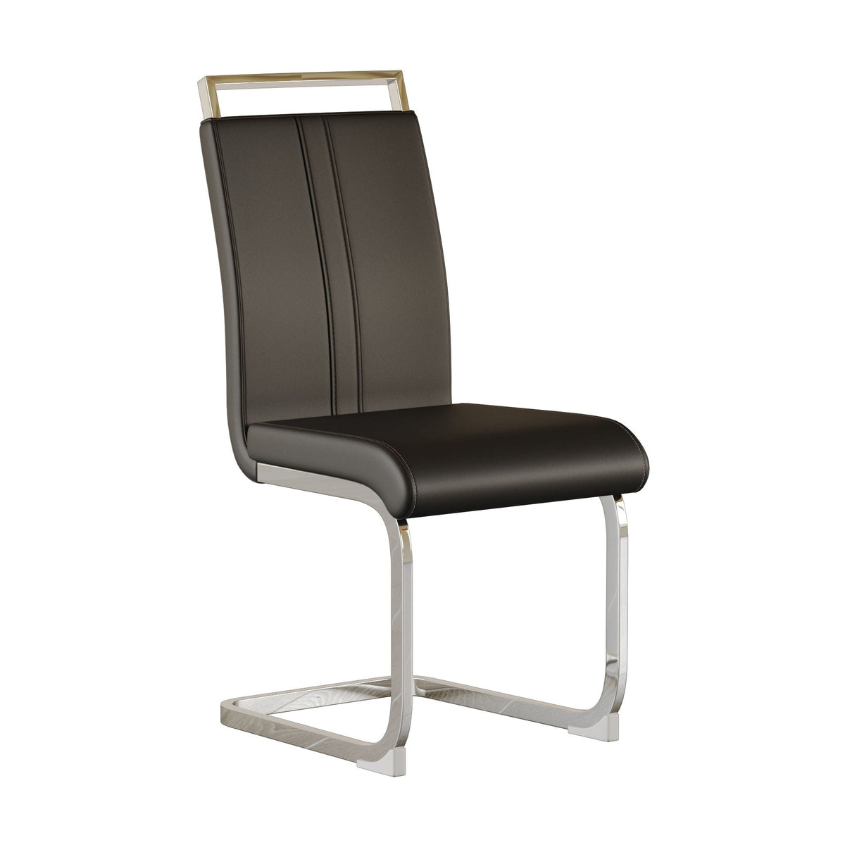 Modern Dining Chairs With Padded Seat, High Back by Unique Piece Furniture