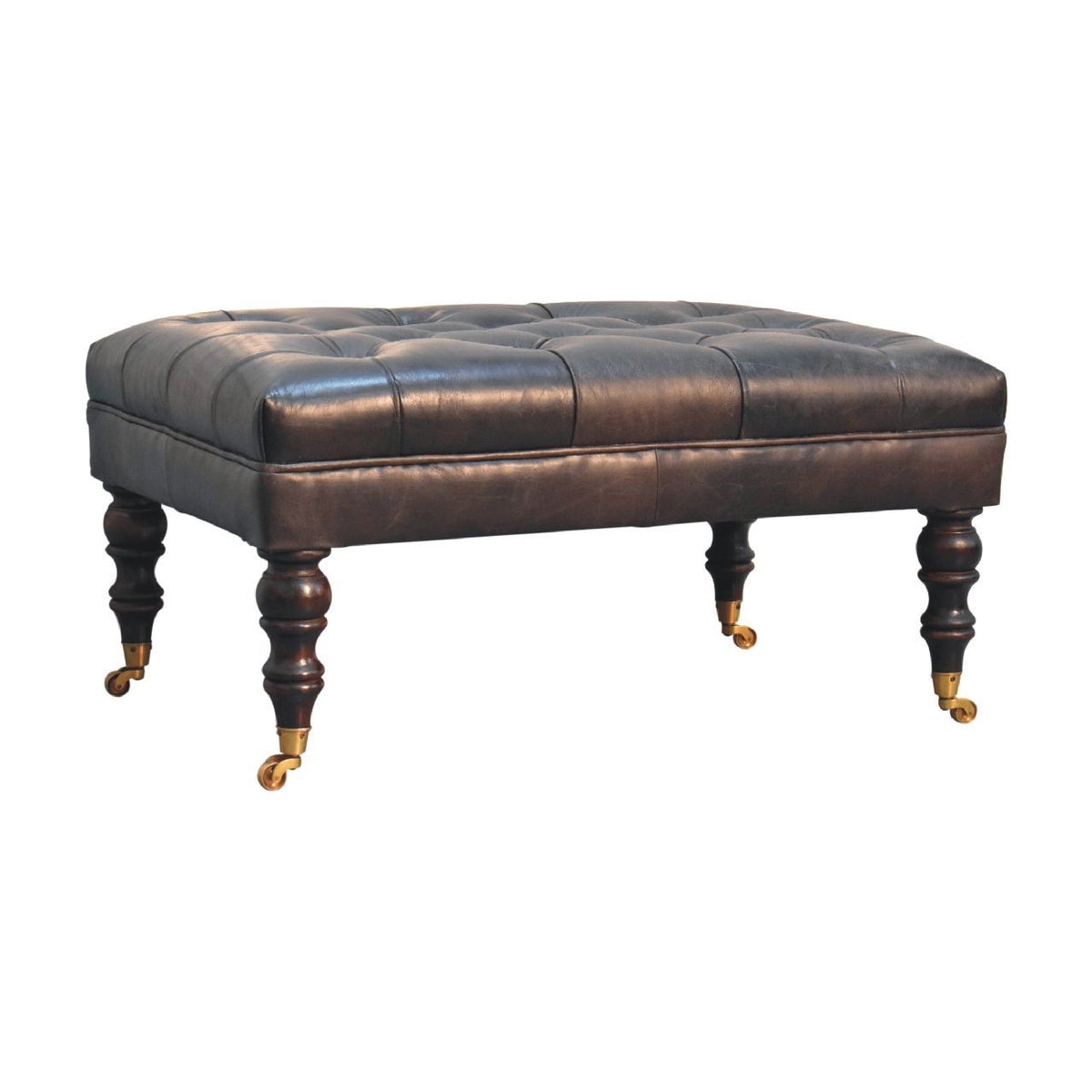 Buffalo - Ottoman With Castor Legs by Unique Piece Furniture